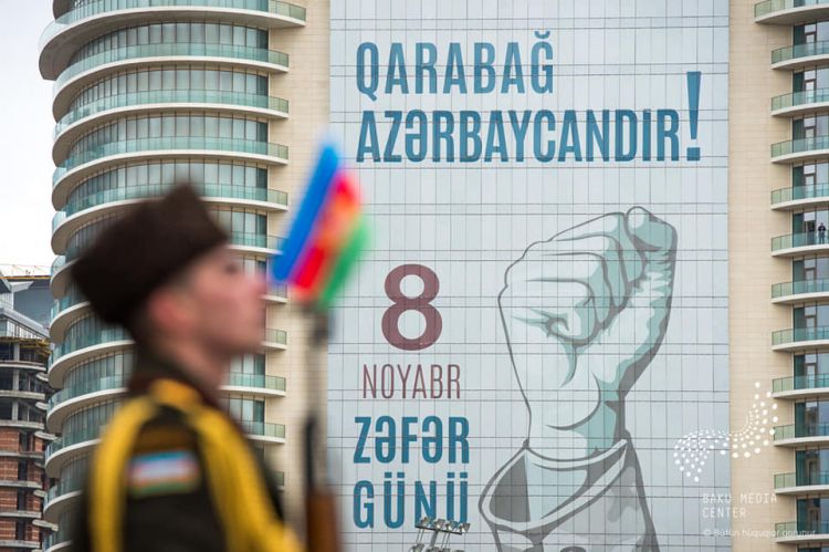 Marking Azerbaijan’s Victory Day and Flag Day in the center of Tel Aviv