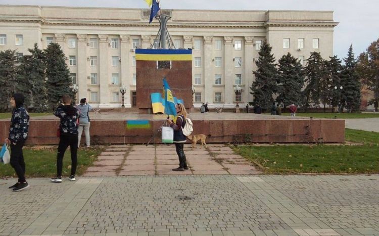 ВС Украины вошли в город Херсон