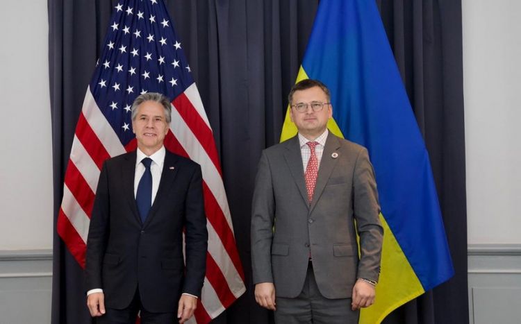 Глава МИД Украины выразил благодарность США за военную поддержку