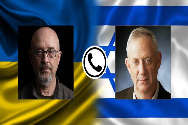 Состоялся телефонный разговор министров обороны Израиля и Украины