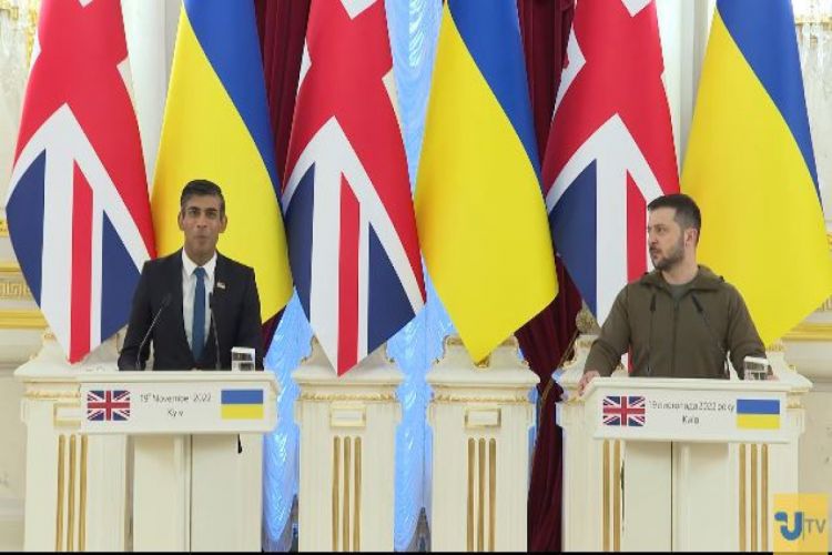 Риши Сунак обнародовал новый пакет военной помощи Украине