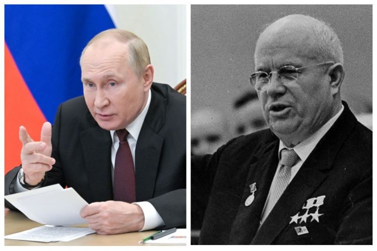 Кремль назвал неуместным сравнение Путина с Хрущевым