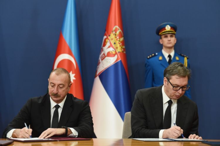 В Белграде подписаны азербайджано-сербские документы ОБНОВЛЕНО