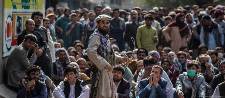Taliban publicly lash 14 people at a stadium