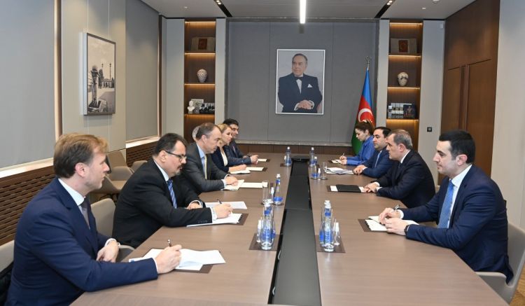Azerbaijani FM meets with Toivo Klaar, discussed normalization process with Armenia