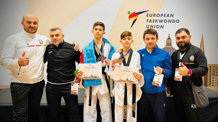 Taekvondoçularımız Avropa birinciliyində daha 2 medal qazandılarg