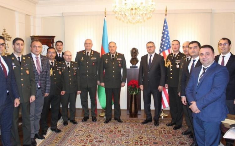 Начальник Генштаба Керим Велиев посетил посольство Азербайджана в США