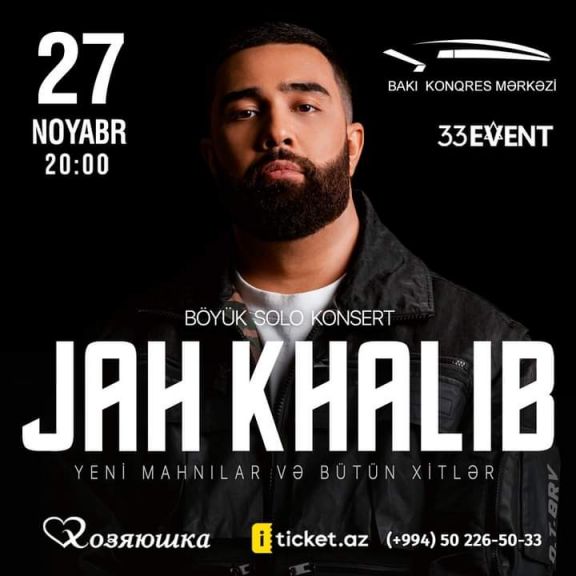 Jah Khalib выступил с сольным концертом в Баку - ФОТО