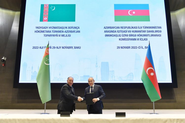 Состоялось 6-е заседание азербайджано-туркменской межправкомиссии