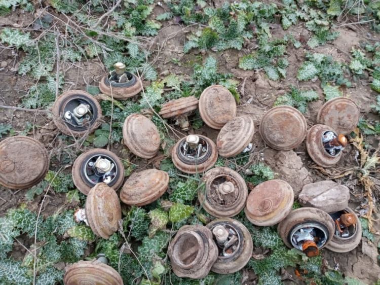 На освобожденных территориях обнаружено еще 52 неразорвавшихся боеприпаса ANAMA