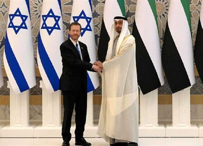 الرئيسان الإماراتي والإسرائيلي يبحثان علاقات التعاون