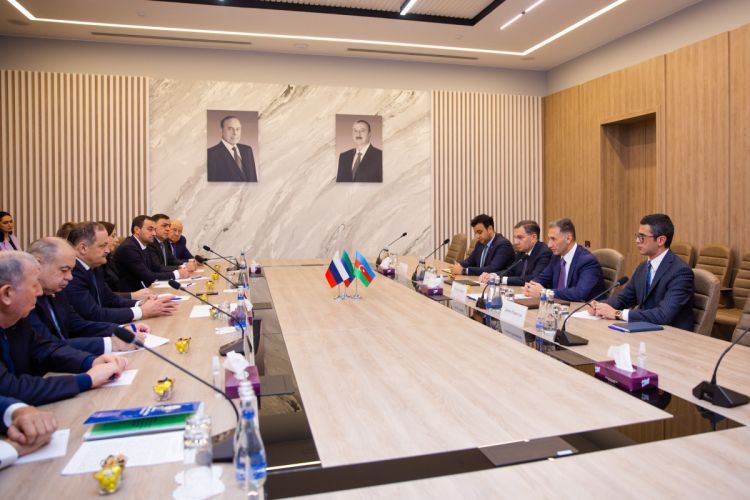 Рашад Набиев встретился с главой Республики Дагестан Сергеем Меликовым