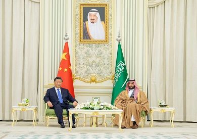 ولي العهد السعودي والرئيس الصيني يعقدان جلسة مباحثات رسمية