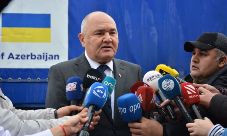 Следующая партия гуманитарной помощи Украине отправится в ближайшие дни «Азерэнержи»