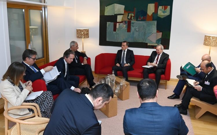 Состоялась встреча глав МИД Азербайджана и Португалии
