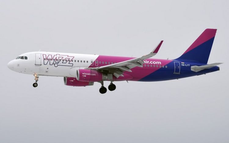 WizzAir запускает авиарейсы из Рима в Баку