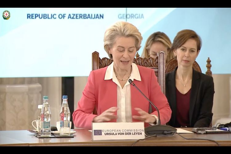 Азербайджан - надежный энергетический партнер Европы Урсула фон дер Ляйен