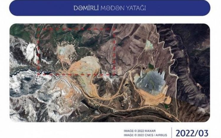 Незаконная деятельность на месторождении "Демирли" и уничтоженная история