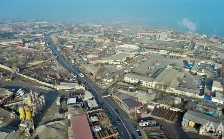 В Баку завершен капитальный ремонт дороги "Баксол"