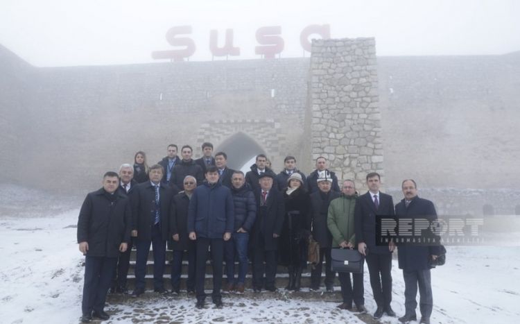 Руководители госструктур ОТГ, ответственных за вопросы диаспоры, посетили исторические места в Шуше
