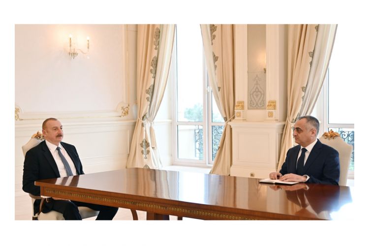 Глава государства принял полномочного представителя Президента Азербайджана в НАР
