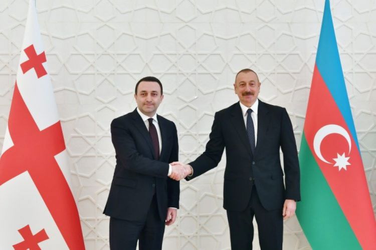 Ираклий Гарибашвили поздравил Президента Ильхама Алиева