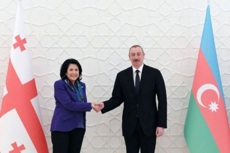 Саломе Зурабишвили поздравила Президента Ильхама Алиева