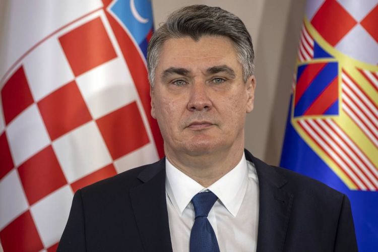Президент Хорватии поздравил Президента Азербайджана