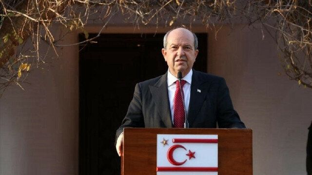 Turkish Cypriot president reaffirms support for 2-state solution