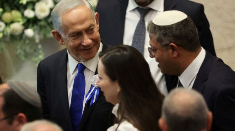 الحكومة الإسرائيلية الجديدة برئاسة بنيامين نتنياهو تؤدي اليمين الدستورية