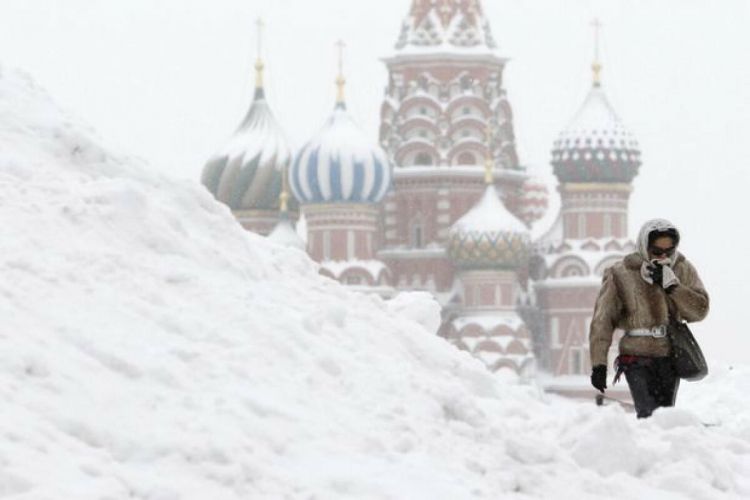 Moskvada bu tarixdən əsrin ən soyuq beş günü gözlənilir