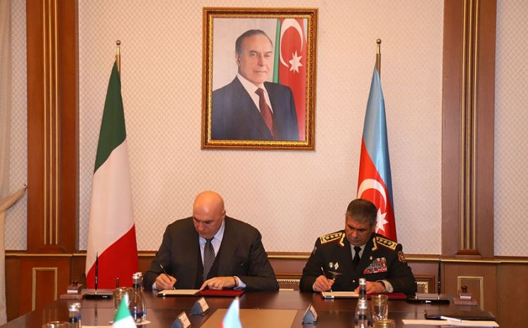 Военное сотрудничество между Азербайджаном и Италией вступило в новый этап развития