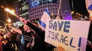 Israelis rally against Netanyahu 'government of shame'