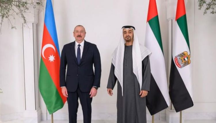 الرئيس الأذربيجاني ونظيره الإماراتي يتبادلان وجهات النظر حول القضايا ذات الإهتمام المشترك صور