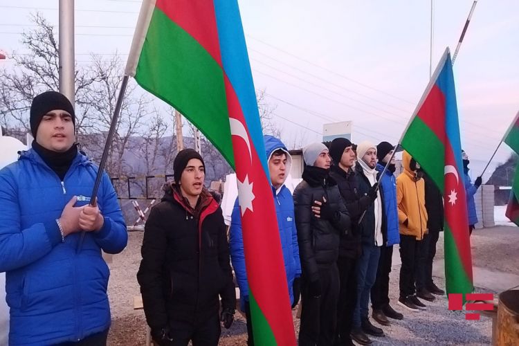 Peaceful protests on Azerbaijan's Lachin-Khankendi road enter 38th day