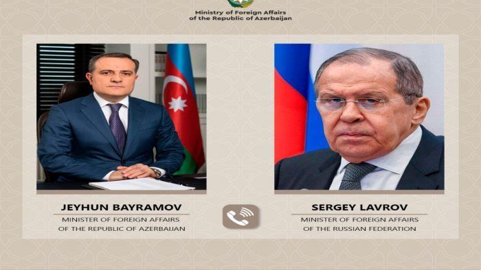 وزيرا خارجية أذربيجان وروسيا يناقشان الأوضاع الاقليمية