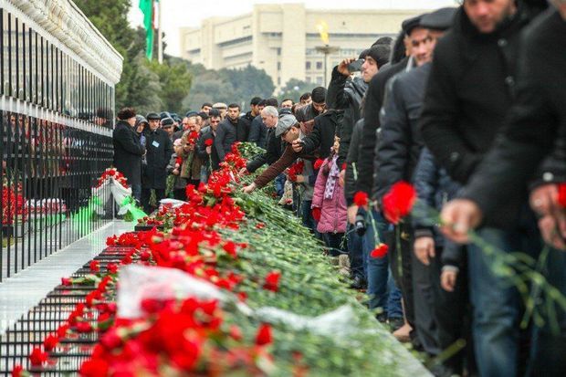 أذربيجان تحيي الذكرى السنوية الـ 33 لـ "مذبحة يناير الأسود"