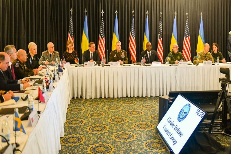Ukraine Defense Contact Group holds meeting