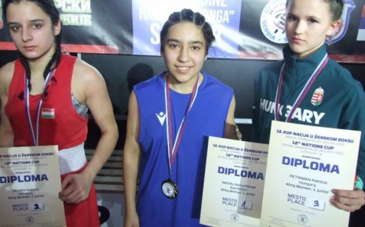 Азербайджанские женщины-боксеры взяли золото на Кубке наций в Сербии