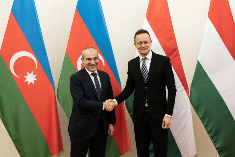 Микаил Джаббаров и Петер Сийярто обсудили экспорт газа из Азербайджана в Европу