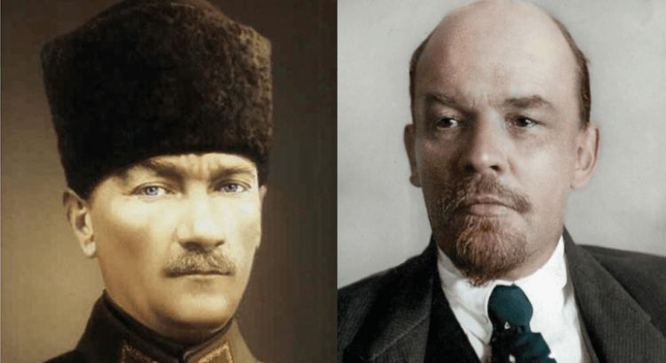 Lenin, Atatürk və ayaqqabı silən cocuq