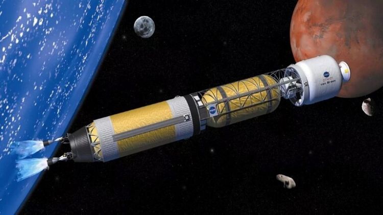 ناسا تنوي اختبار محرك نووي فضائي لتحقيق رحلة فضائية إلى المريخ