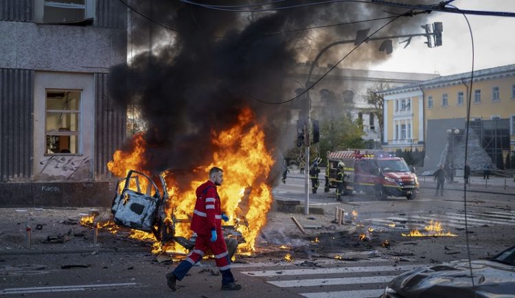 انفجار بكييف واستهداف منشأتين للطاقة في أوديسا بصواريخ روسية