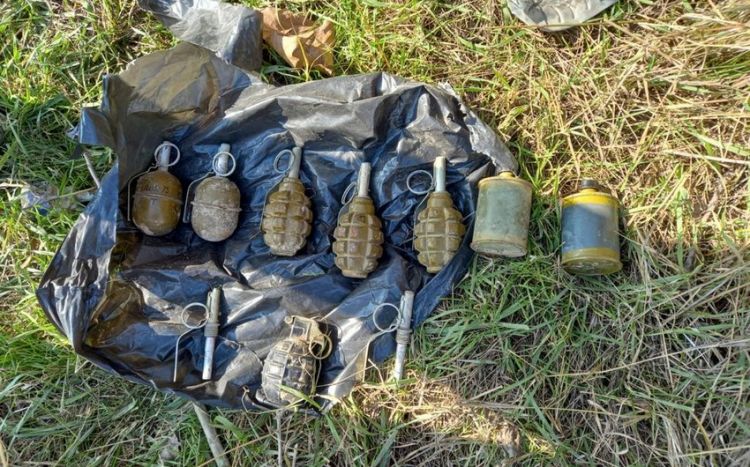 В Баку обнаружено 8 ручных гранат