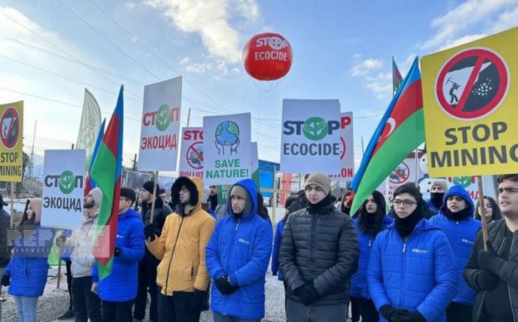 Акция протеста на дороге Ханкенди-Лачын продолжается 49 дней