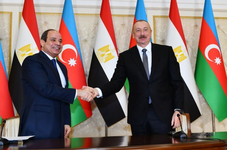 مصر وأذربيجان تدعوان لمواجهة تمويل التنظيمات الإرهابية