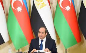 "Azerbaijani, Egyptian business circles mull deepening economic ties" Egyptian President