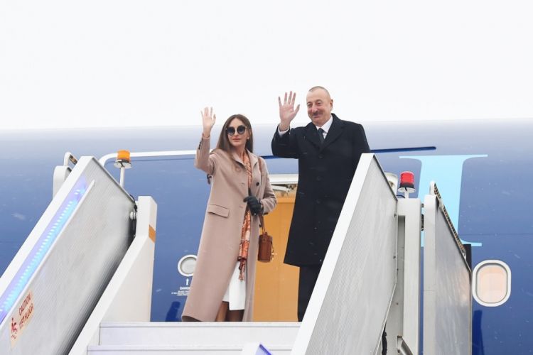 الرئيس الأذربيجاني يغادر بودابست بعد انتهاء زيارته الرسمية للمجر