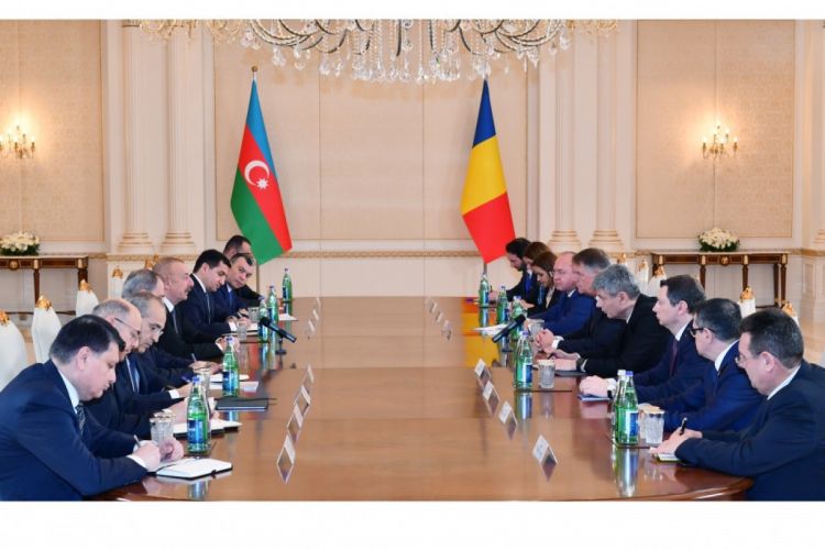 Состоялась встреча президентов Азербайджана и Румынии в расширенном составе ОБНОВЛЕНО