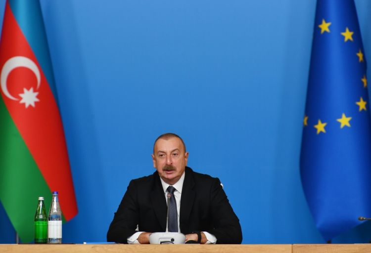 الرئيس أذربيجان مستعدة لاستمرار تنويع امدادات الطاقة